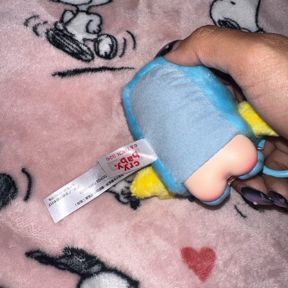 Crybaby x The Powerpuff Girls Bunny Bubbles Plush Keychain - Picture 6 of 11